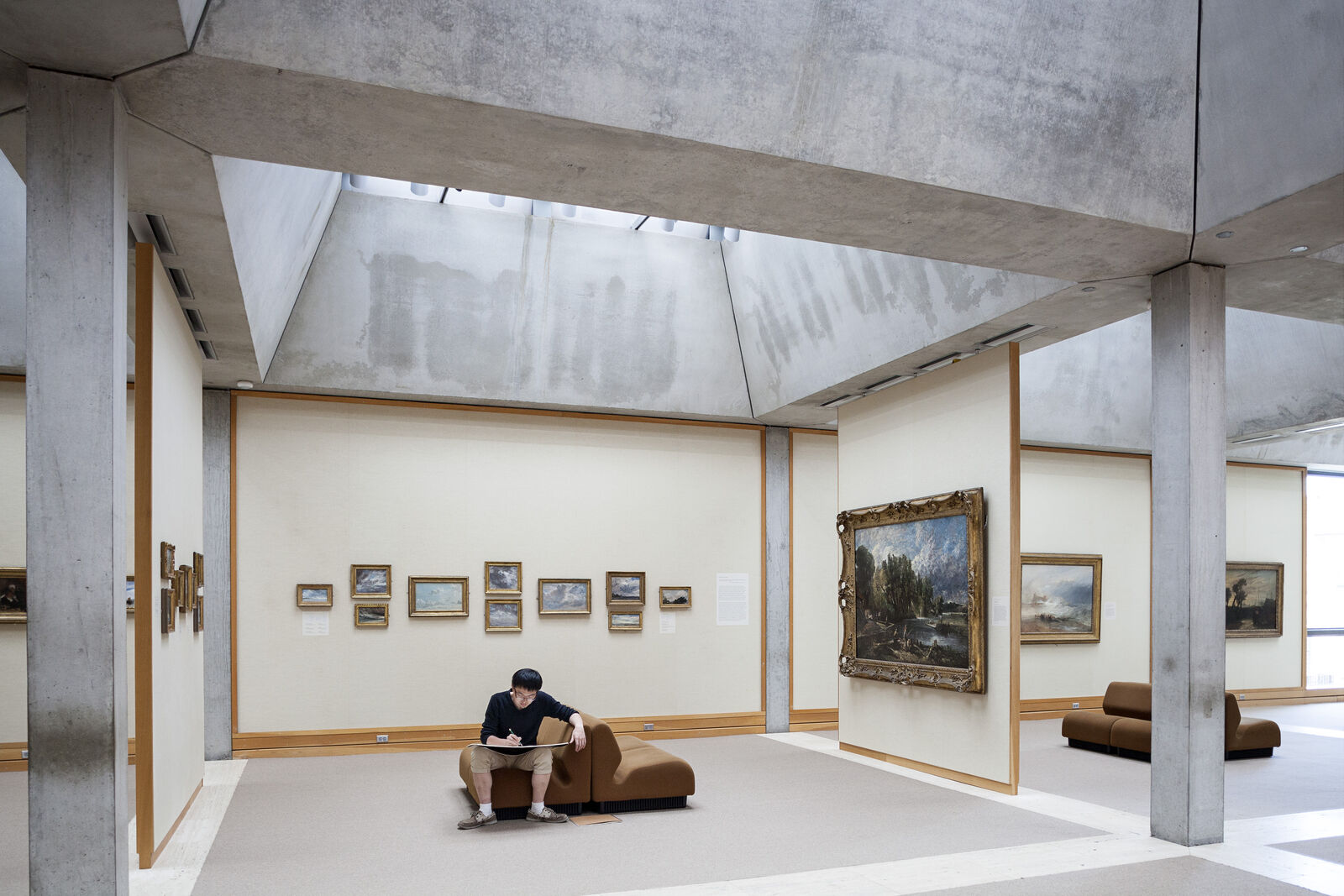 A roomful of silence